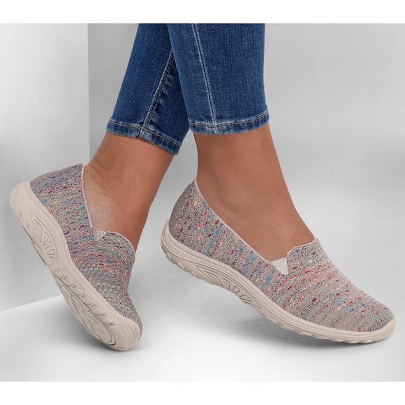 WOMEN'S Relaxed Fit: Reggae Fest athletic flats shoes - Wicker taupe size 7 euc - Picture 3 of 9